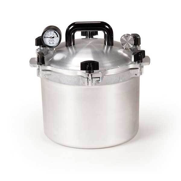 21.5 Quart Pressure Cooker Canner by Chefs Design All American MedStockUSA